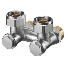 Вентиль Oventrop Мultiflex V ZB 3/4 UMx3/4 AG угловой с преднастройкой