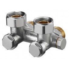Вентиль Oventrop Мultiflex V CE 3/4 UMx3/4 AG угловой с преднастройкой