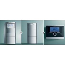 Котел Vaillant ecoVIT exclusiv VKK INT 366 / 4 + Бойлер actoSTOR VIH K 300 + автоматика calorMatic 470 + комплет подключения и группа безопасности бойлера